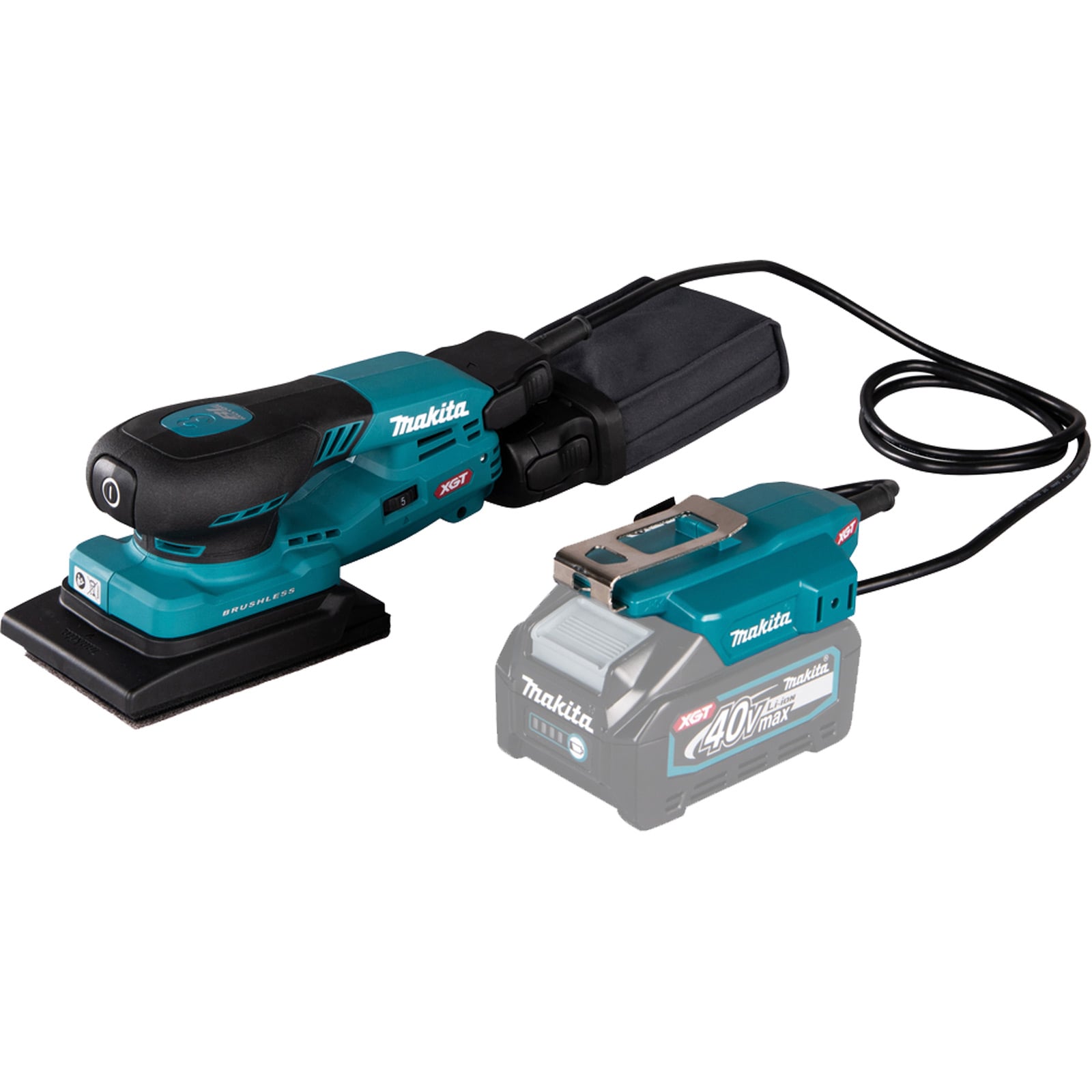 Makita BO005CGZ Akku-Schwingschleifer 40V max. / 80 x 130 mm Solo