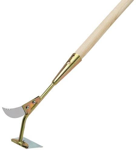 FLORA Randsteinputzer gelb verzinkt ohne Stiel - 2348