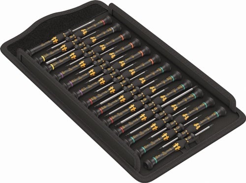 Wera Feinmechanikerschraubendrehersatz Kraftform Micro ESD Big Pk.1 25-tlg - 5134019001 Wera Feinmechanikerschraubendrehersatz Kraftform Micro ESD Big Pk.1 25-tlg - 5134019001