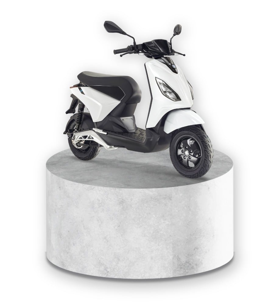 Piaggio 1+ E-Roller Gewinn