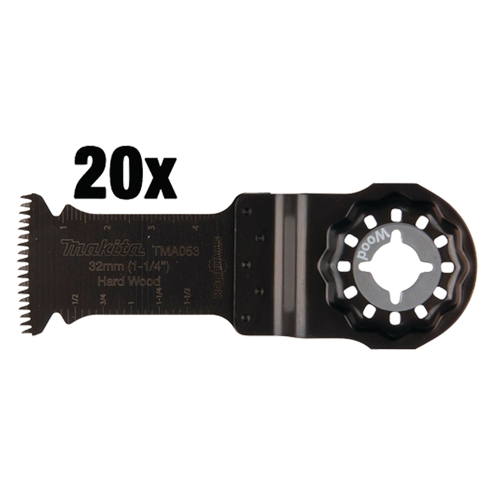 Makita 20x Tauchsägeblatt 32mm TMA053 - B-64870-20
