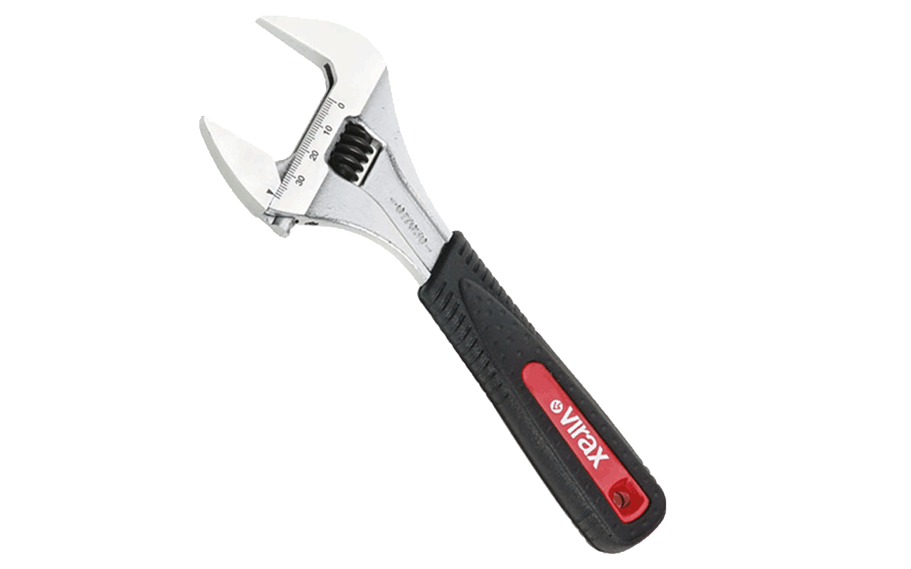 Virax verstellbarer Schraubenschlüssel – Präzises Handwerkzeug für Installationen