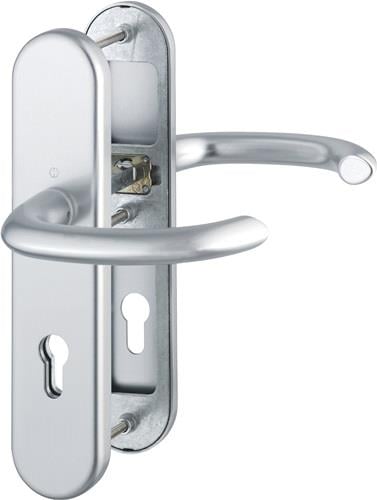 HOPPE Schutzgarnitur Mar.1138/3331/3410 Alu.F1 72mm 41-46mm - 3663985