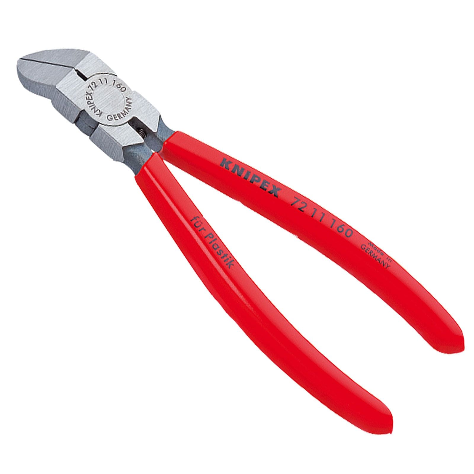 Knipex Kunststoff-Seitenschneider 45° 160 mm -7211160