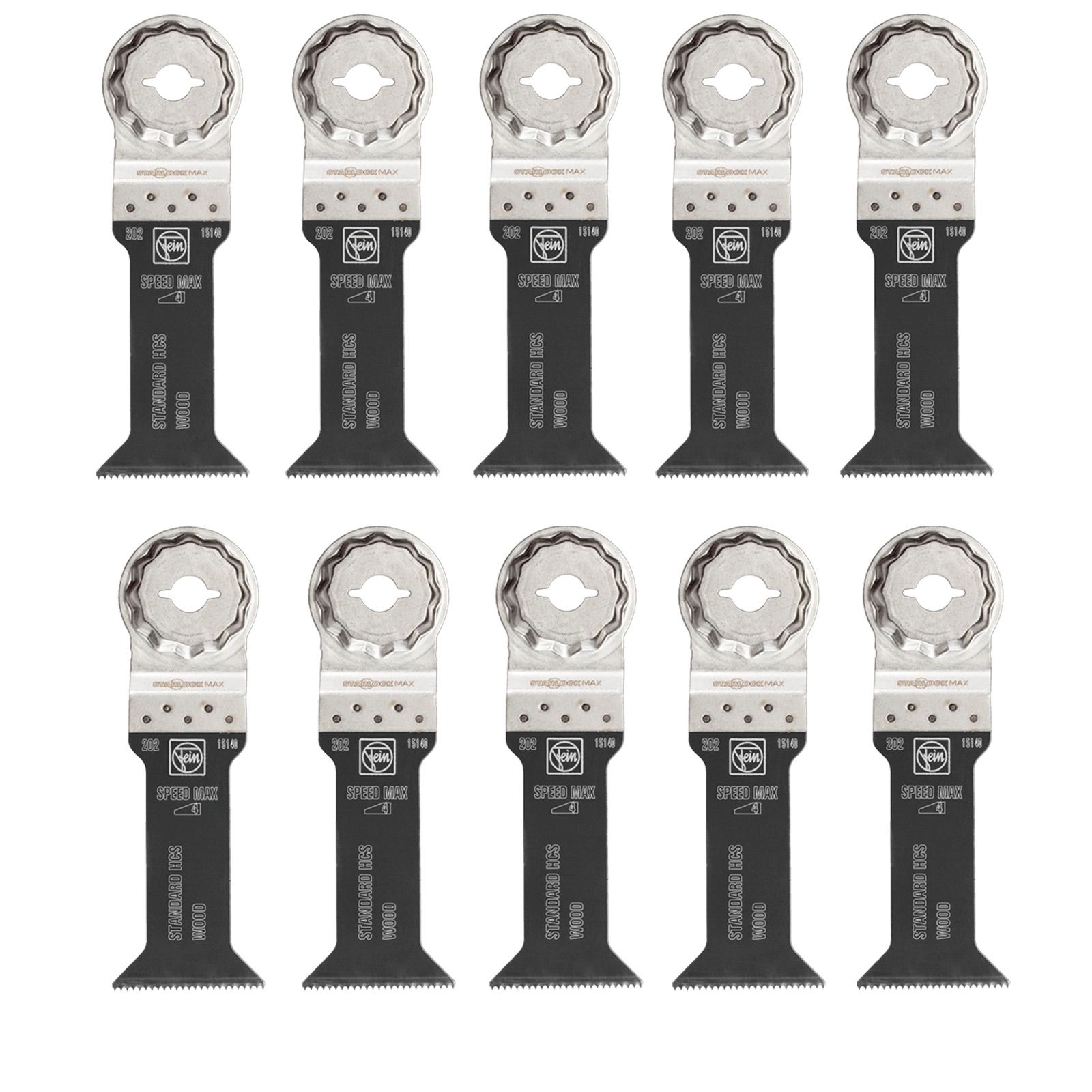 Fein 10x E-Cut Standard Sägeblatt StarlockMax 42 mm - 63502202240