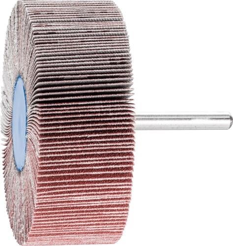Fächerschleifer Ø80xHmm K.120 Alu.Schaft-D.6mm PFERD