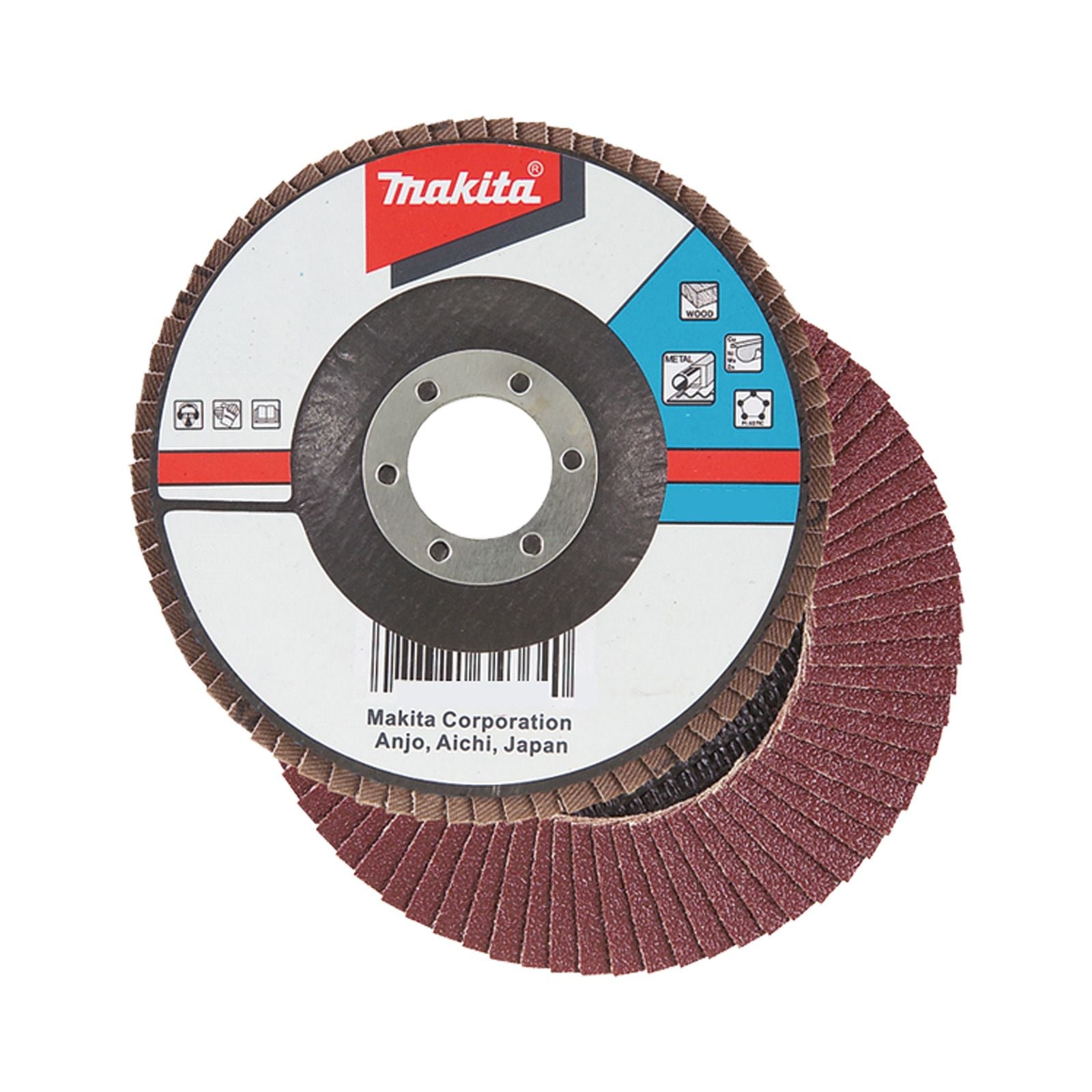 Makita Fächerschleifscheibe 125 mm A80 - D-27109