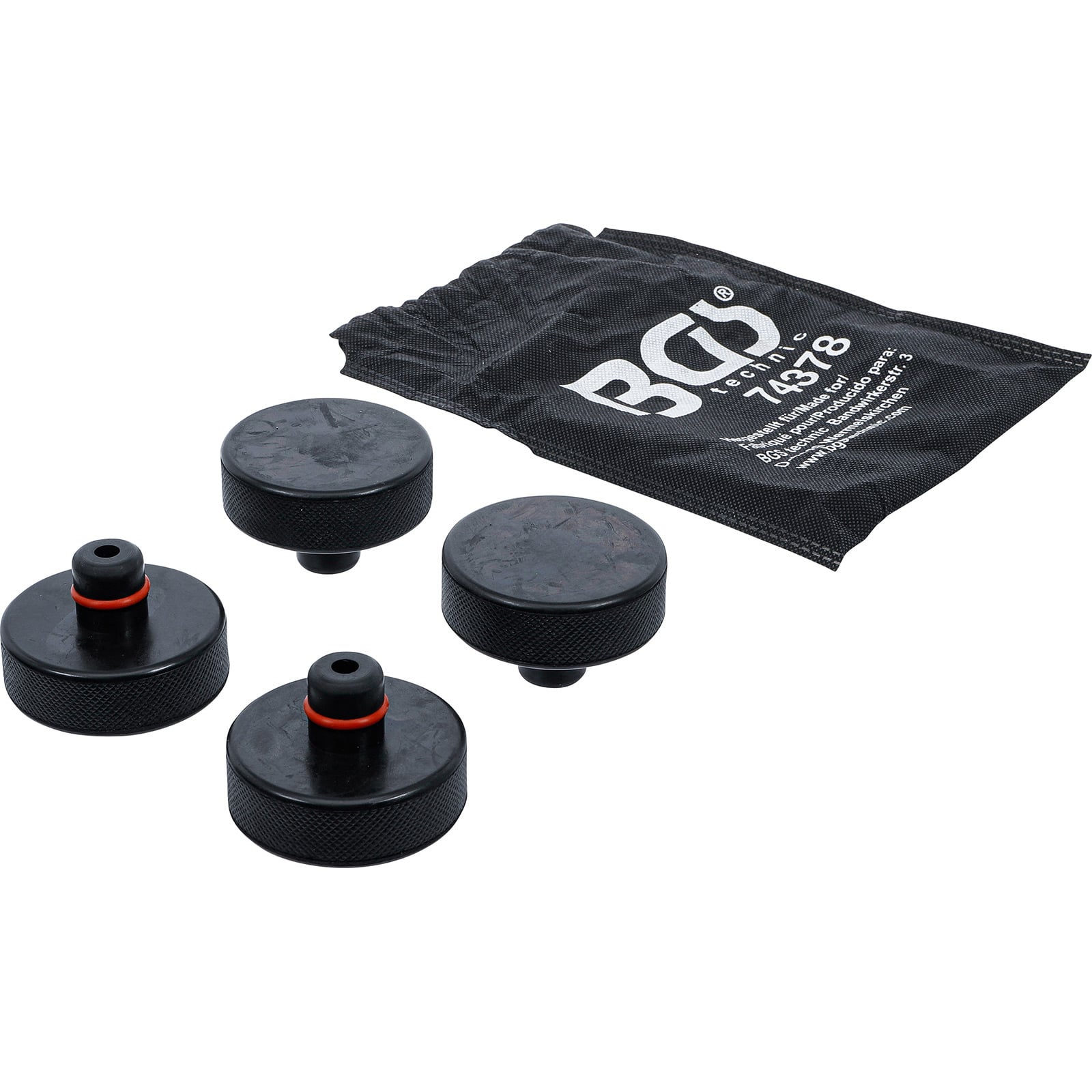 BGS Wagenheberaufnahme-Pads für Tesla Model 3 / S / X / Y 4tlg. - 74378