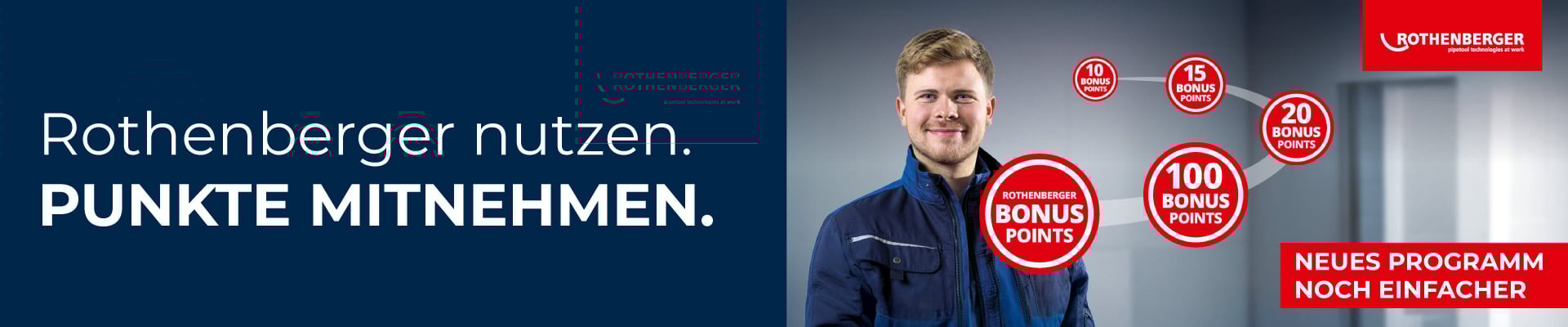 Rothenberger Bonusprogramm – Punkte sammeln bei jedem Kauf