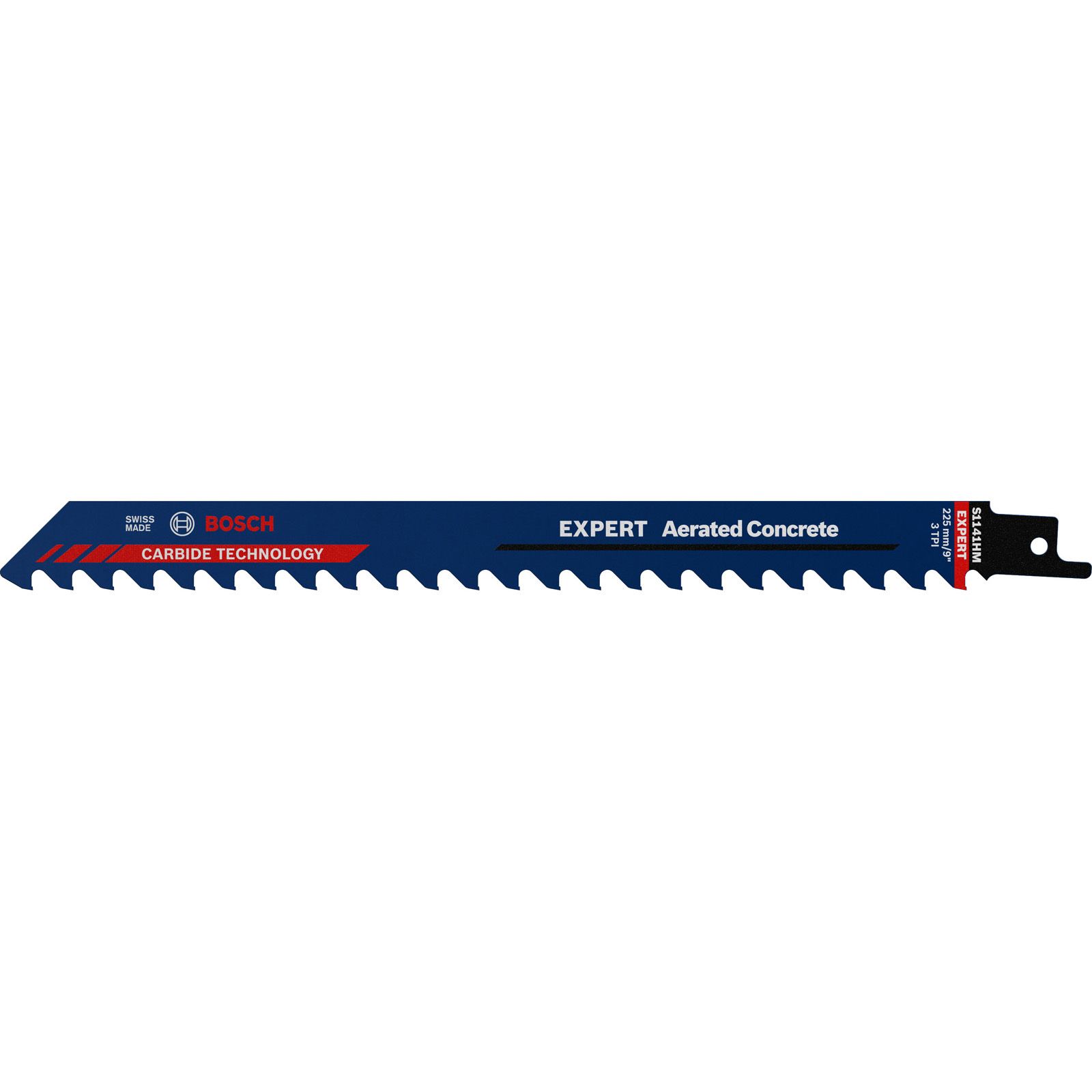 Bosch Professional Lame De Scie Sabre Expert Aerated Concrete S 1141 HM - Béton Cellulaire 225 Mm